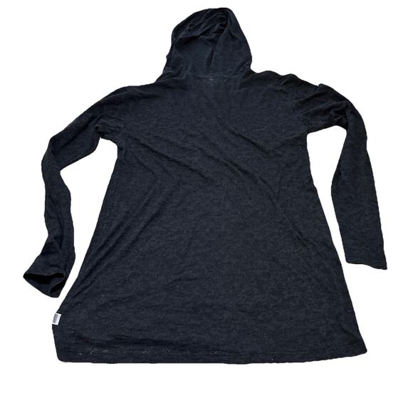 Soffe Sheer Bunout Long Sleeve Women's Size Large Black Athletic Shirt - Picture 11 of 12